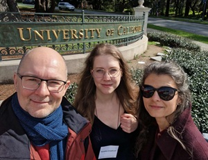 od lewej: Jakub Niedźwiedź, Karolina Grzybczak, Ewelina Drzewiecka